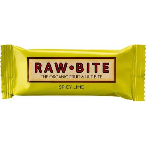 Raakapatukka Raw Bite inkivääri-lime 50 g LUOMU