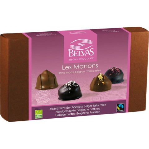 Belgialaiset suklaakonvehdit Les Manons 100 g LUOMU